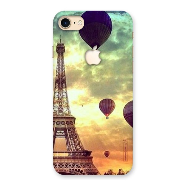 Artsy Hot Balloon And Tower Back Case for iPhone 7 Apple Cut