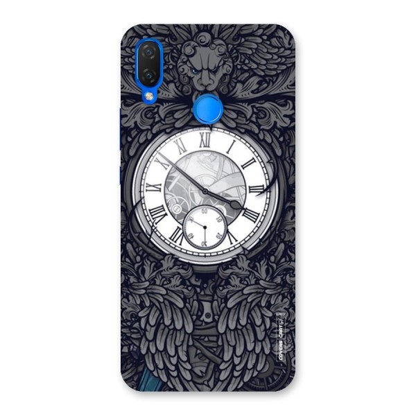 Artsy Wall Clock Back Case for Huawei P Smart+