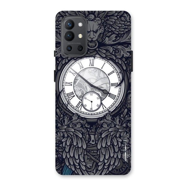 Artsy Wall Clock Back Case for OnePlus 9R