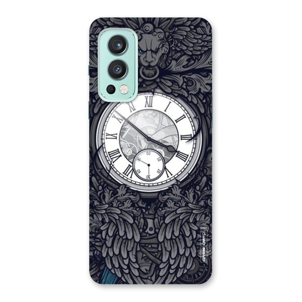Artsy Wall Clock Back Case for OnePlus Nord 2 5G