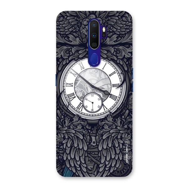 Artsy Wall Clock Back Case for Oppo A9 (2020)