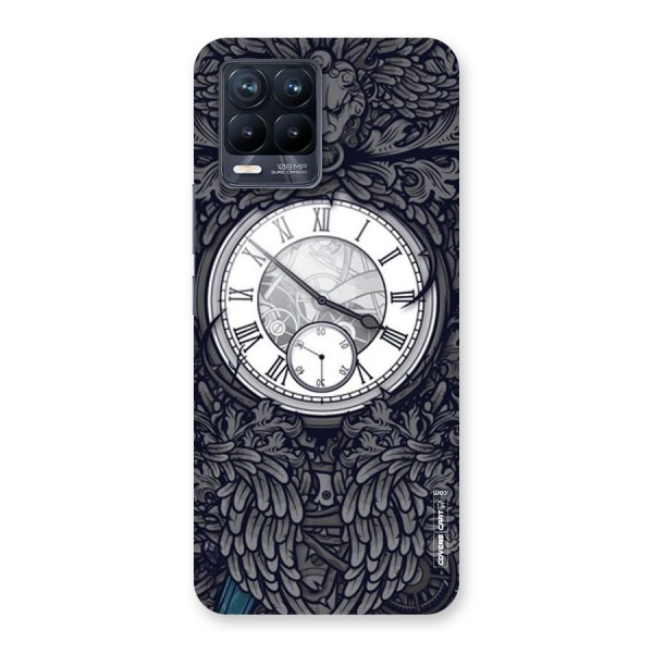 Artsy Wall Clock Back Case for Realme 8 Pro