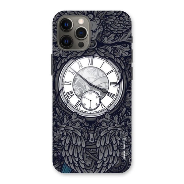 Artsy Wall Clock Back Case for iPhone 12 Pro Max