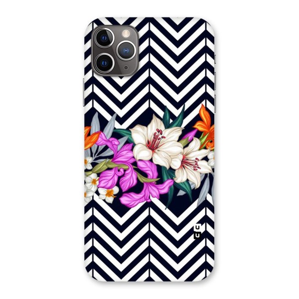 Artsy ZigZag Floral Back Case for iPhone 11 Pro Max