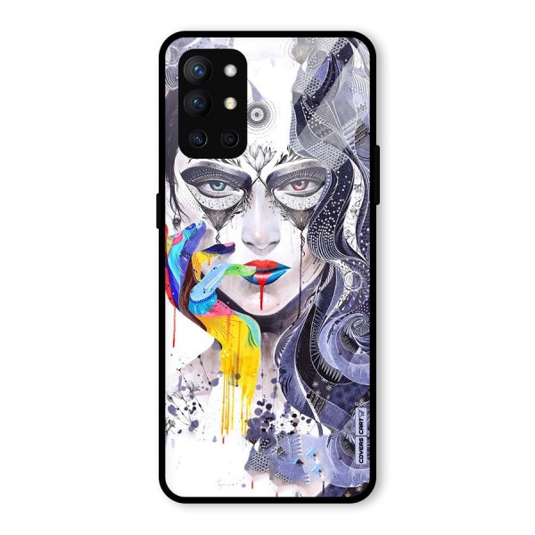 Astonishing Artwork Glass Back Case for OnePlus 9R