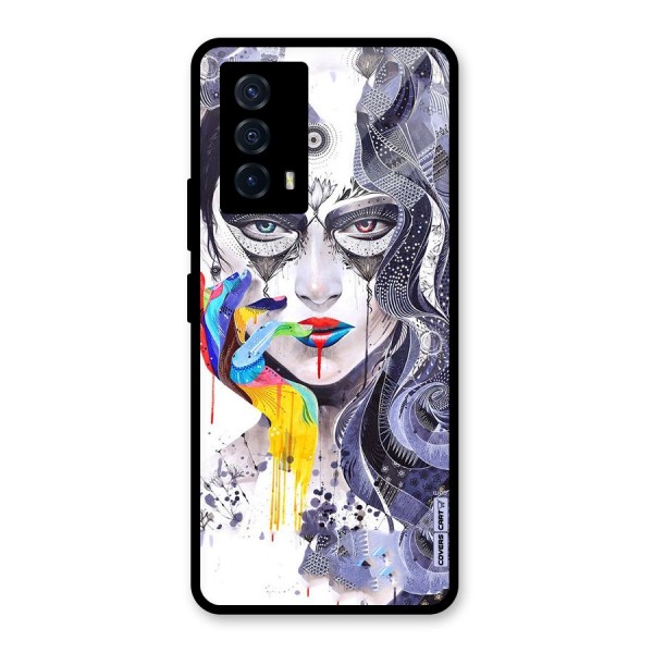 Astonishing Artwork Glass Back Case for Vivo iQOO Z5