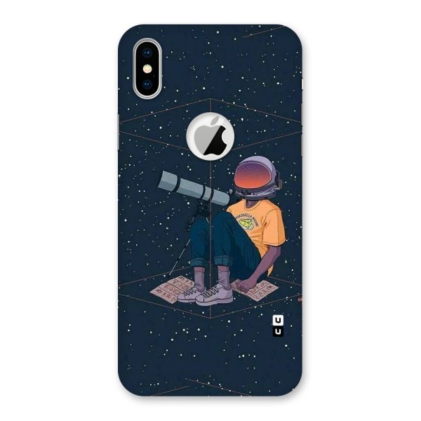 AstroNOT Back Case for iPhone XS Logo Cut