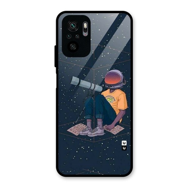 AstroNOT Glass Back Case for Redmi Note 10S