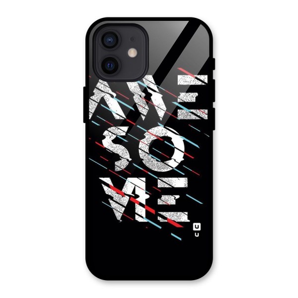 Awesome Me Glass Back Case for iPhone 12
