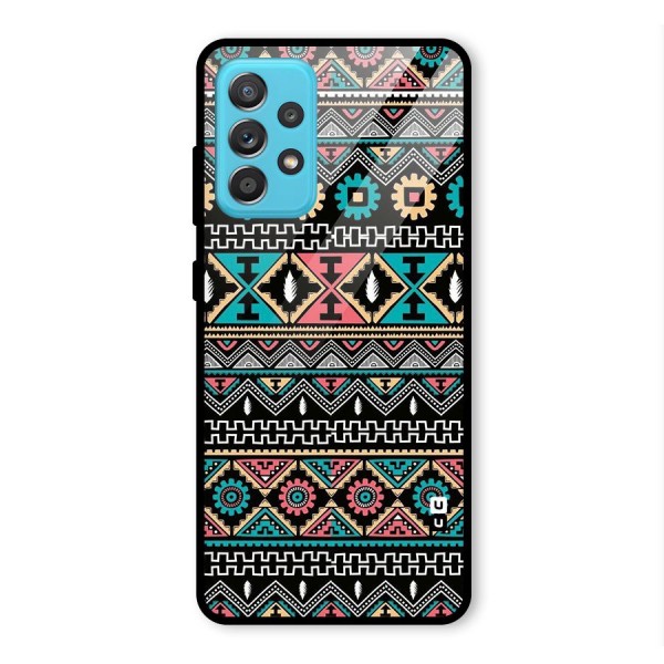 Aztec Beautiful Creativity Glass Back Case for Galaxy A52