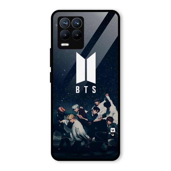 BTS Army All Glass Back Case for Realme 8 Pro