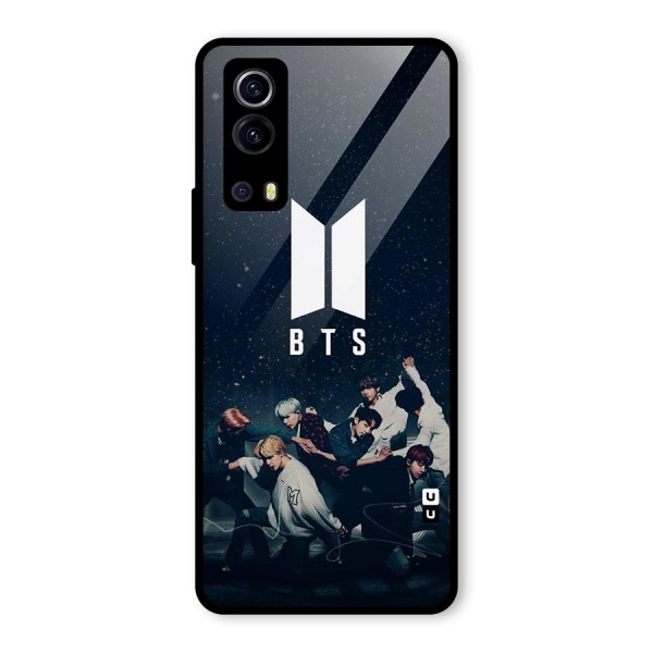 BTS Army All Glass Back Case for Vivo iQOO Z3