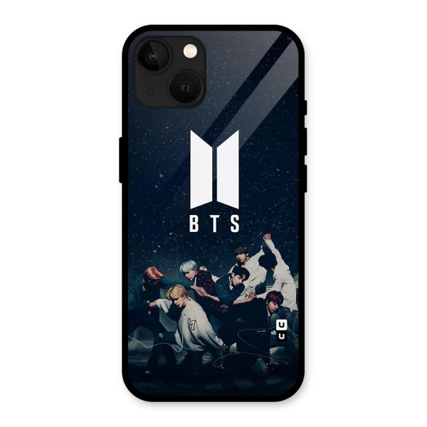 BTS Army All Glass Back Case for iPhone 13