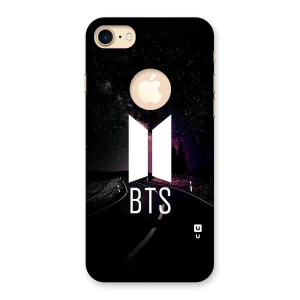 BTS Night Sky Back Case for iPhone 7 Logo Cut