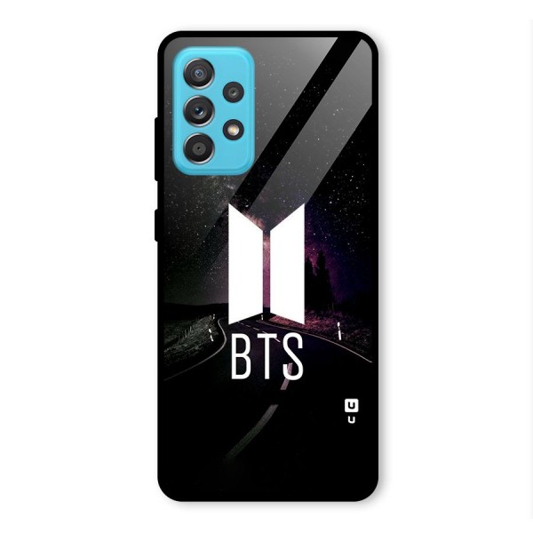 BTS Night Sky Glass Back Case for Galaxy A52