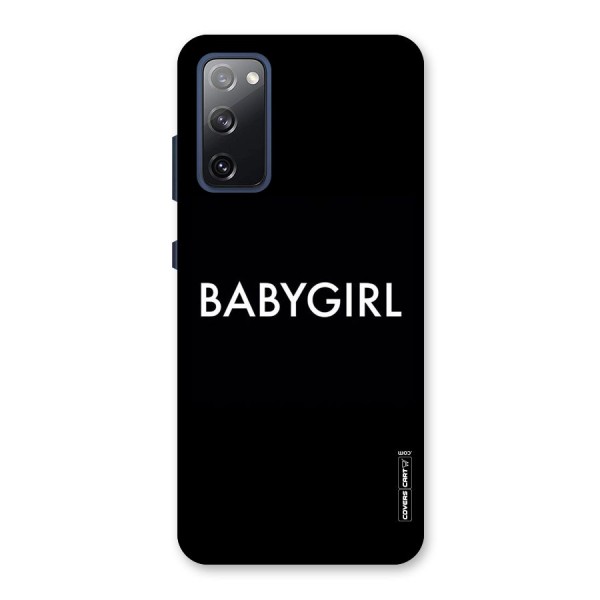 Baby Girl Back Case for Galaxy S20 FE