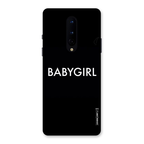 Baby Girl Back Case for OnePlus 8