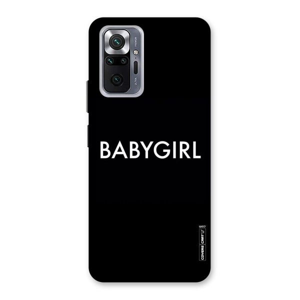 Baby Girl Back Case for Redmi Note 10 Pro