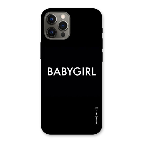 Baby Girl Back Case for iPhone 12 Pro Max