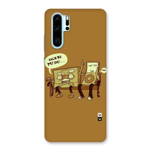 Back In Day Casette Back Case for Huawei P30 Pro
