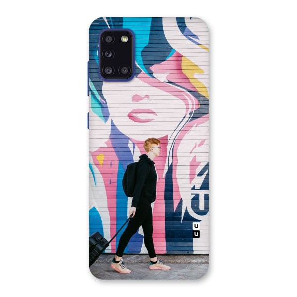 Backpacker Back Case for Galaxy A31