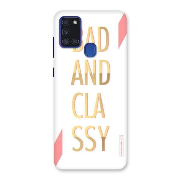 Bad And Classy Back Case for Galaxy A21s