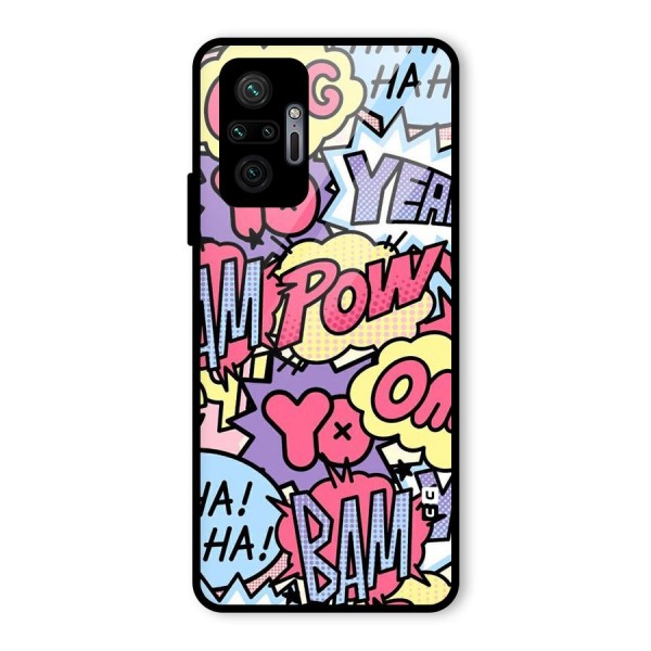 Bam Omg Glass Back Case for Redmi Note 10 Pro