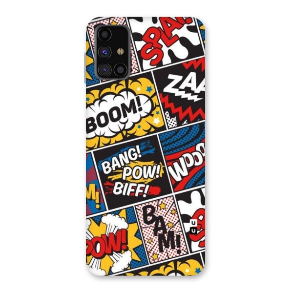Bam Pattern Back Case for Galaxy M31s