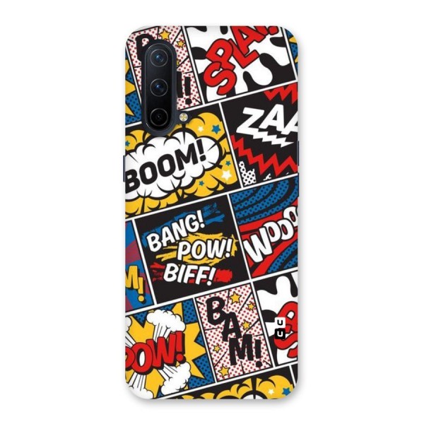 Bam Pattern Back Case for OnePlus Nord CE 5G