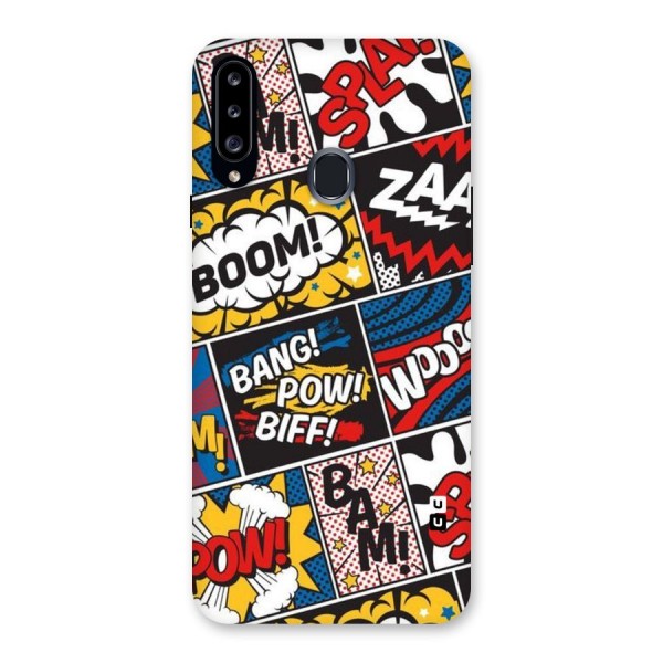 Bam Pattern Back Case for Samsung Galaxy A20s