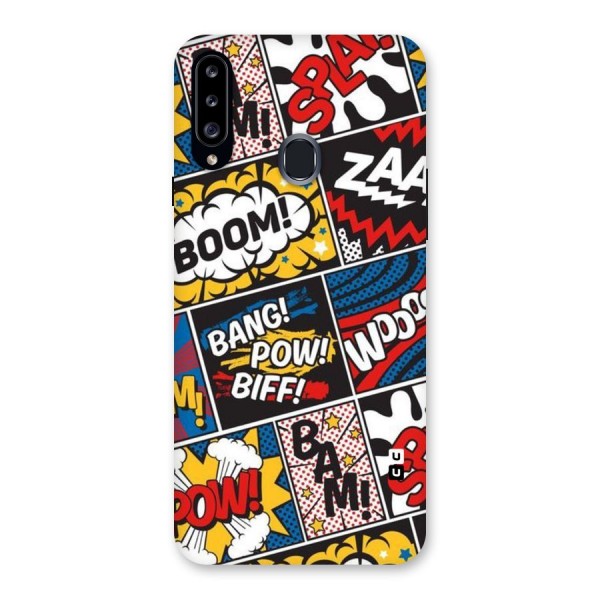 Bam Pattern Back Case for Samsung Galaxy A20s