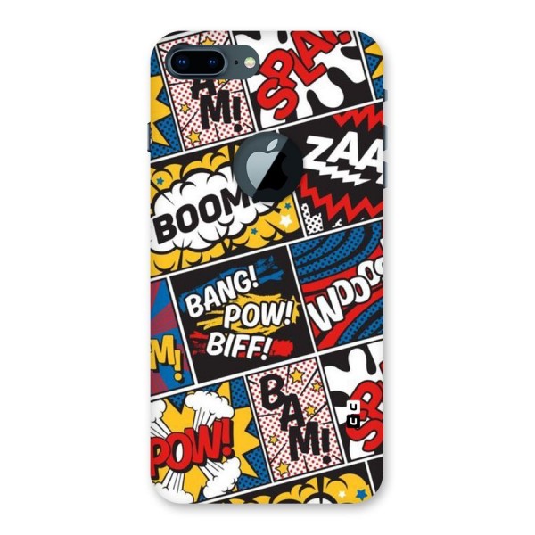 Bam Pattern Back Case for iPhone 7 Plus Logo Cut