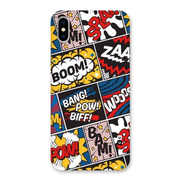 Bam Pattern Back Case for iPhone XS
