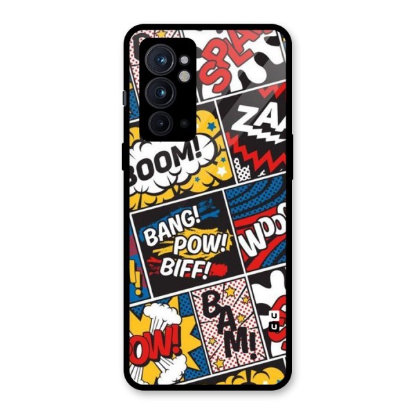 Bam Pattern Glass Back Case for OnePlus 9RT 5G