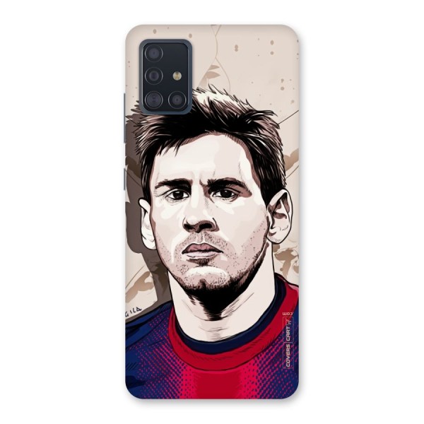 Barca King Messi Back Case for Galaxy A51