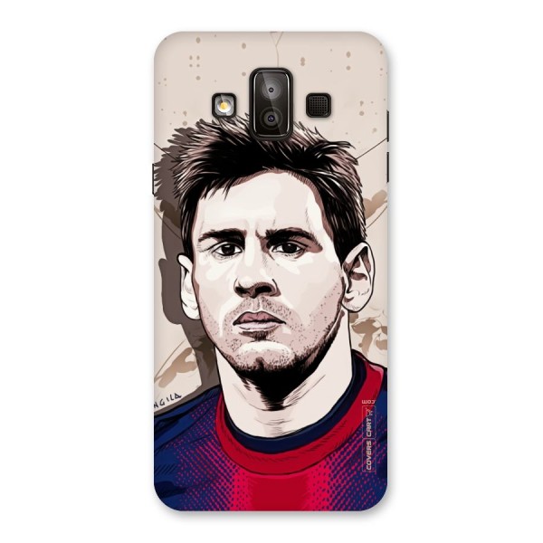 Barca King Messi Back Case for Galaxy J7 Duo