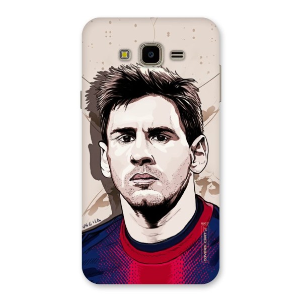 Barca King Messi Back Case for Galaxy J7 Nxt
