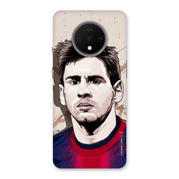 Barca King Messi Back Case for OnePlus 7T