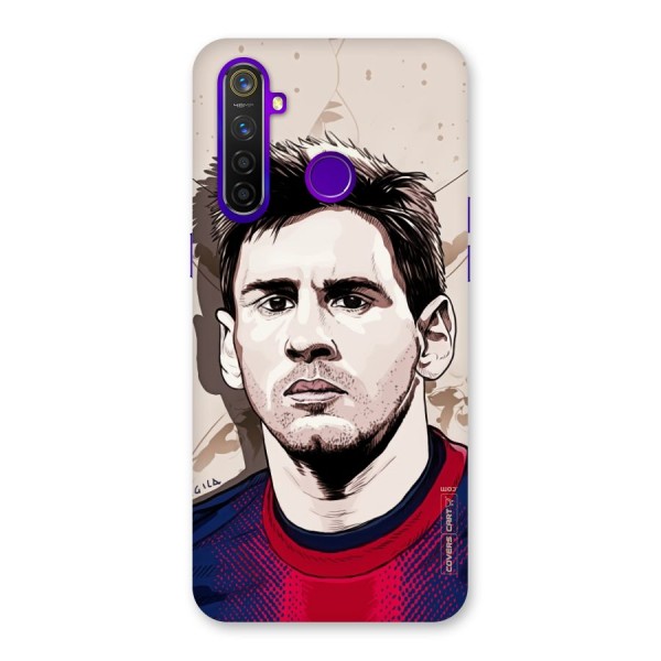 Barca King Messi Back Case for Realme 5 Pro
