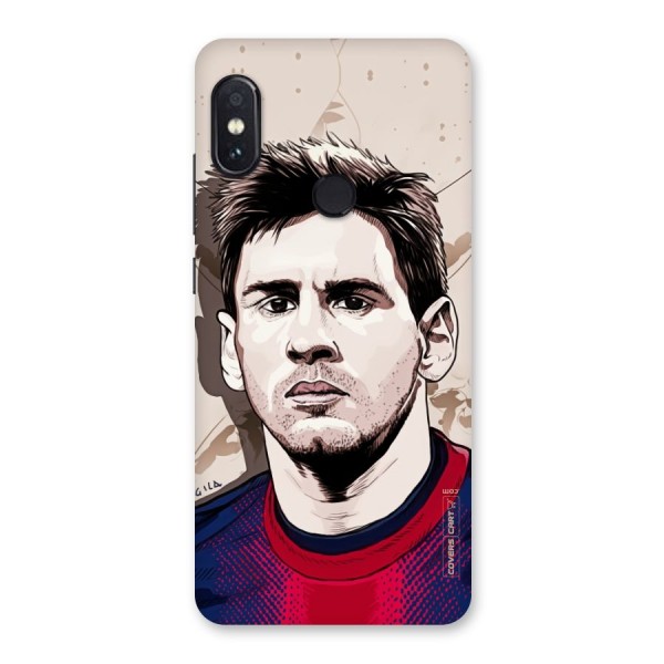 Barca King Messi Back Case for Redmi Note 5 Pro