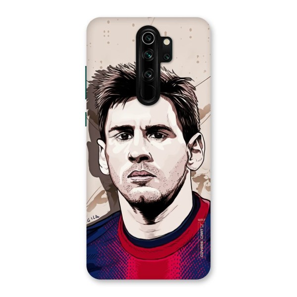 Barca King Messi Back Case for Redmi Note 8 Pro