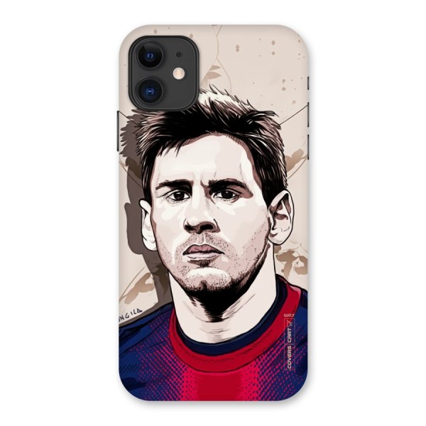 Barca King Messi Back Case for iPhone 11