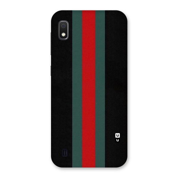 Basic Colored Stripes Back Case for Galaxy A10