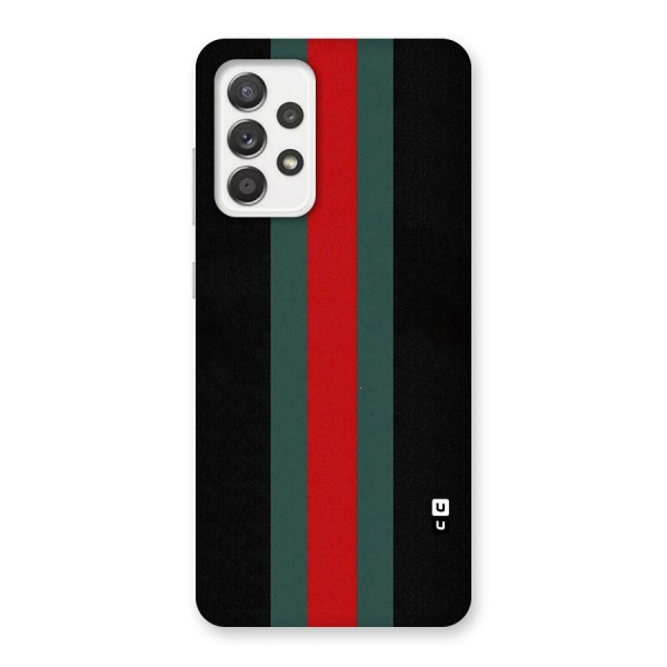 Basic Colored Stripes Back Case for Galaxy A52