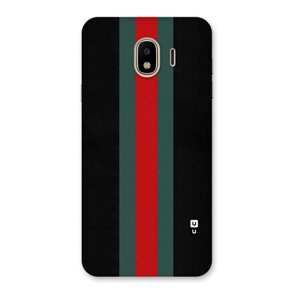 Basic Colored Stripes Back Case for Galaxy J4