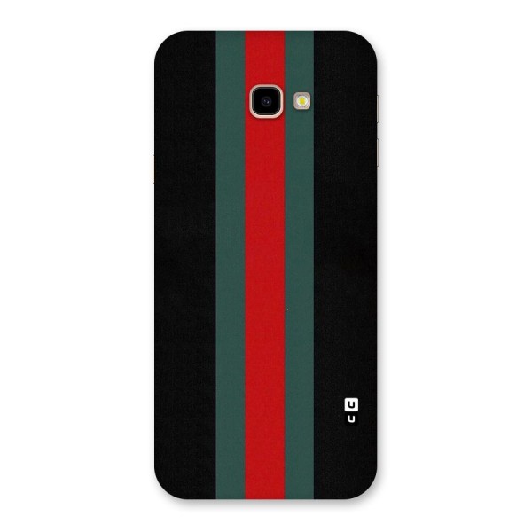 Basic Colored Stripes Back Case for Galaxy J4 Plus
