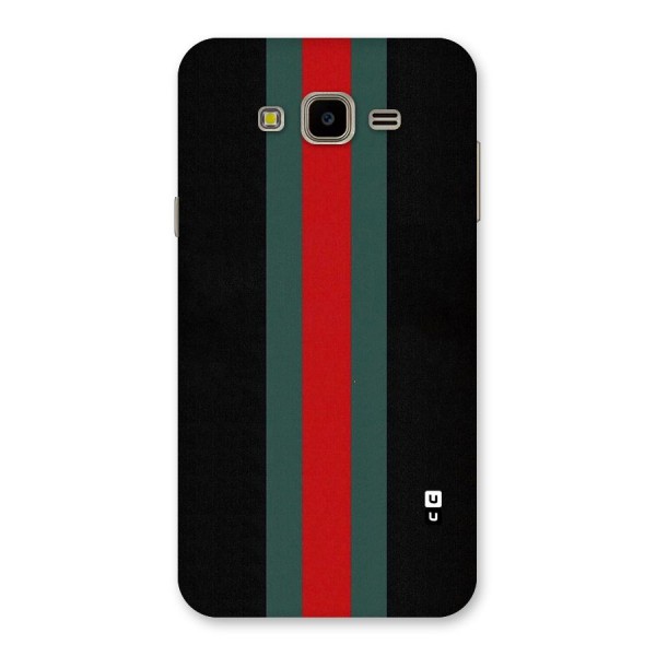 Basic Colored Stripes Back Case for Galaxy J7 Nxt
