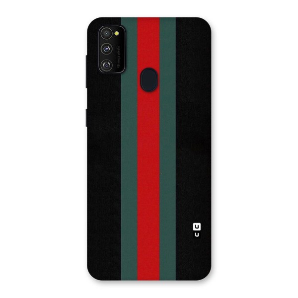 Basic Colored Stripes Back Case for Galaxy M30s