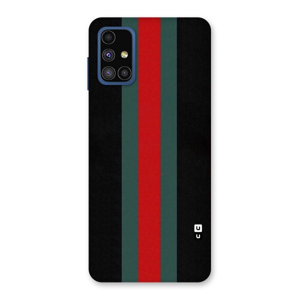 Basic Colored Stripes Back Case for Galaxy M51