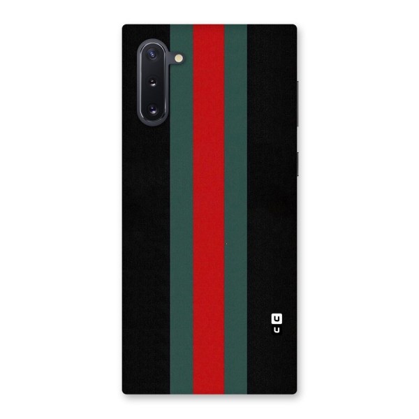 Basic Colored Stripes Back Case for Galaxy Note 10